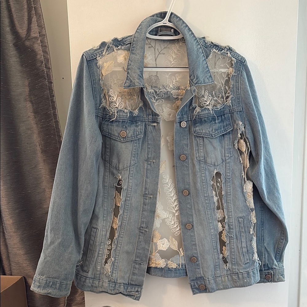 Classic Blue Denim Jean Jacket
